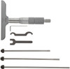 Mitutoyo Depth Micrometer Series 129, Range: 0-4" - 129-131