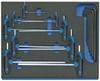 Gedore 2005 CT2-DT 2142 Offset screwdriver set in check tool module, 17 pieces - 2016540