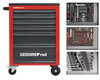 Gedore R21560004 Tool set in workshop trolley MECHANIC red 129 pieces - 3301673