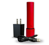 Rechargeable red Lithium ion battery with charger