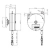 Mijin System TIGON Retractor Spring Balancer Drawing RW-0, RW-3, RW-5