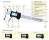PEC Electronic Caliper 12" - 8000-P4
