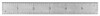 PEC Rigid Steel Chrome Rule, 12" 16R, .040" Thick, 1" Width - RR-342