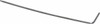 Eklind Hex Key: 1.3 mm Hex, Long Arm 2-27/32" OAL, Metric 18602 - 82068024