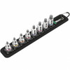 Wera 8 Pc 3/8" Drive Metric Hex Bit Socket Set 3, 4, 5, 6, 7, 8, 9, 10 for 3/8 Drive 05003971001 - 31679186