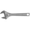 Proto Adjustable Wrench: 6" OAL, 15/16" Jaw Capacity Steel, Chrome Finish J706B - 14734727