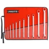 Proto Box End Wrench Set: 11 Pc, Metric Polished Finish J1100S-M - 67339721