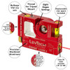 LevTech Xtreme Laser Dog 8, 8-in-1 Magnetic Laser Level - 01-080-021