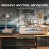 OMTech Galvo 30W Compact and Integrated Fiber Laser Engraving Machine - FMM-R3MN-U1