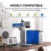 OMTech Galvo 50W Split Fiber Laser Engraver and Marker, 7.9 x 7.9 Working Area - FMM-5RW2-U3