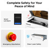 OMTech Polar 2 50W RF Desktop CO2 Laser Engraver and Cutter - USB-76RF-US