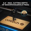 OMTech Maker MF1624-60 60W CO2 Laser Engraving and Cutting Machine with 16 x 24 Working Area - USB-0604-US