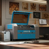 OMTech Maker MF2028-80 90W CO2 Laser Cutter and Engraver with 20 x 28 Working Area - USB-5701-U2