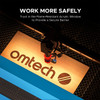 OMTech Maker AF2028-80 90W CO2 Laser Cutter and Engraver with 20 x 28 Working Area and Autofocus - USB-5701-U3