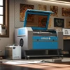 OMTech Maker AF2028-60 60W CO2 Laser Cutter and Engraver with 20 x 28 Working Area and Autofocus - USB-5701-U1