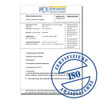 PCE Instruments ISO Calibration Certificate for CO2 Measuring Devices - CAL-CO2