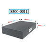 Dasqua 400 X 400 X 60mm Grade A Granite Surface Plate, 0.0029mm Flatness - 8500-0011