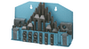 Precise Steel Clamping Kit, Table T-Slot: 9/16" | T-Slot Width: 7/8" | Stud Size: 3/8"-16 - SECK-916