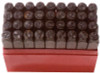 Precise Steel Stamp Sets-36 Pieces, A Thru Z, 1 To 9, Period - 505-151