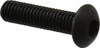 Holo-Krome M3x0.50 12mm Length Under Head Hex Socket Drive Button Socket Cap Screw Fully Threaded, 4G, Grade 12.9 Alloy Steel, Black Oxide Finish, Metric 86005 - 67124925