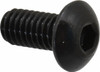 Holo-Krome M4x0.70 8mm Length Under Head Hex Socket Drive Button Socket Cap Screw Fully Threaded, 4G, Grade 12.9 Alloy Steel, Black Oxide Finish, Metric 86007 - 67125005