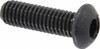 Holo-Krome M6x1.00 20mm Length Under Head Hex Socket Drive Button Socket Cap Screw Fully Threaded, 4G, Grade 12.9 Alloy Steel, Black Oxide Finish, Metric 86033 - 67125526