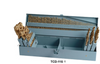 Precise 115 Piece Tin Coated Drill Set in Metal Folding Case - TCD-115-1