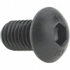 Value Collection M10x1.50 16mm Length Under Head Hex Socket Drive Button Socket Cap Screw Fully Threaded, Grade 10.9 Alloy Steel, Black Oxide Finish, Metric 41945 - 53522694