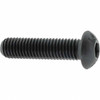 Value Collection M10x1.50 40mm Length Under Head Hex Socket Drive Button Socket Cap Screw Fully Threaded, Grade 10.9 Alloy Steel, Black Oxide Finish, Metric 41950 - 53522579