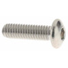 Value Collection M3x0.50 10mm Length Under Head Hex Socket Drive Button Socket Cap Screw Fully Threaded, 18-8 Stainless Steel, Metric KP82427 - 70975255