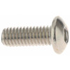 Value Collection M3x0.50 8mm Length Under Head Hex Socket Drive Button Socket Cap Screw Fully Threaded, 18-8 Stainless Steel, Metric KP82426 - 70975230