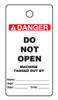 Rockford Tagout, "Do Not Open" - KYM-194