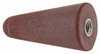 Rubberized Abrasive Point, Max. 20,000 RPM, Fine Grade, Code 2-T, Taper, 1" Diameter, 2" Length - 88-449-4