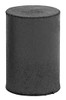 Rubberized Abrasive Point, Max. 20,000 RPM, Fine Grade, Code 1-S, Cylinder, 7/8" Diameter, 1" Length - 88-450-2
