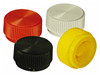 Press Fit Thumb Screw Knobs, Red Knurled Knobs 1000 Piece Set, M4 Screw Size, 13mm Head Dia - 99-008-5