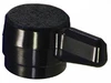 Press Fit Thumb Screw Knobs, Black "L" Knobs 100 Piece Set, 5/16" Screw Size, 27/32" Head Dia - 99-652-0