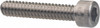 Holo-Krome Hex Socket Cap Screw: M5 x 0.80 Metric 40 mm Length Under Head, Stainless Steel, Uncoated 77110 - 08804049