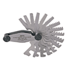 SPI , 16 Leaf, 1 to 12 TPI Range, Stainless Steel Screw Pitch Gage - 30-187-9