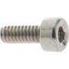 Value Collection Hex Socket Cap Screw: M2 x 0.40 Metric 5 mm Length Under Head, Stainless Steel, Uncoated A210129 - 70933015
