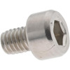 Value Collection Hex Socket Cap Screw: M3 x 0.50 Metric 4 mm Length Under Head, Stainless Steel, Uncoated A410150 - 70968292
