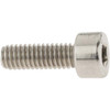 Value Collection Hex Socket Cap Screw: M4 x 0.70 Metric 12 mm Length Under Head, Stainless Steel, Uncoated A410168 - 70933940