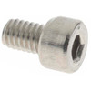 Value Collection Hex Socket Cap Screw: M4 x 0.70 Metric 6 mm Length Under Head, Stainless Steel, Uncoated A410165 - 70968201