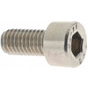 Value Collection Hex Socket Cap Screw: M5 x 0.80 Metric 10 mm Length Under Head, Stainless Steel, Uncoated A410183 - 70968102