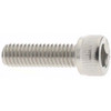 Value Collection Hex Socket Cap Screw: M6 x 1.00 Metric 20 mm Length Under Head, Stainless Steel, Uncoated A410211 - 70967963