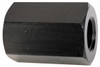 TE-CO M24x3.00 Metric Coarse, 64mm OAL Steel Standard Coupling Nut Black Oxide Coated, 38mm Width Across Flats 61507 - 82830761