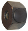 Morton Machine Works M16x2.00 Metric Coarse Steel Right Hand Push Button Hex Nut 35mm Across Flats, 28.5mm High, Black Oxide Finish HN-716 - 01376706