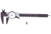 SPI Swiss Made Plastic Dial Calipers 6"