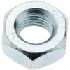 Value Collection M10x1.25 Metric Fine Steel Right Hand Hex Nut 17mm Across Flats, 8mm High, Zinc-Plated Finish C18951 - 45286176