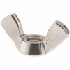 Value Collection M5x0.80 Metric Coarse, Stainless Steel Standard Wing Nut Grade 18-8, Austenitic Grade A2, 24mm Wing Span, 11mm Wing Span A210001 - 70933049