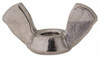 Value Collection M5x0.80 Metric Coarse, Stainless Steel Standard Wing Nut Grade 316, Austenitic Grade A4, 22.5mm Wing Span, 11mm Wing Span WN5XX00500-050BX - 65111361